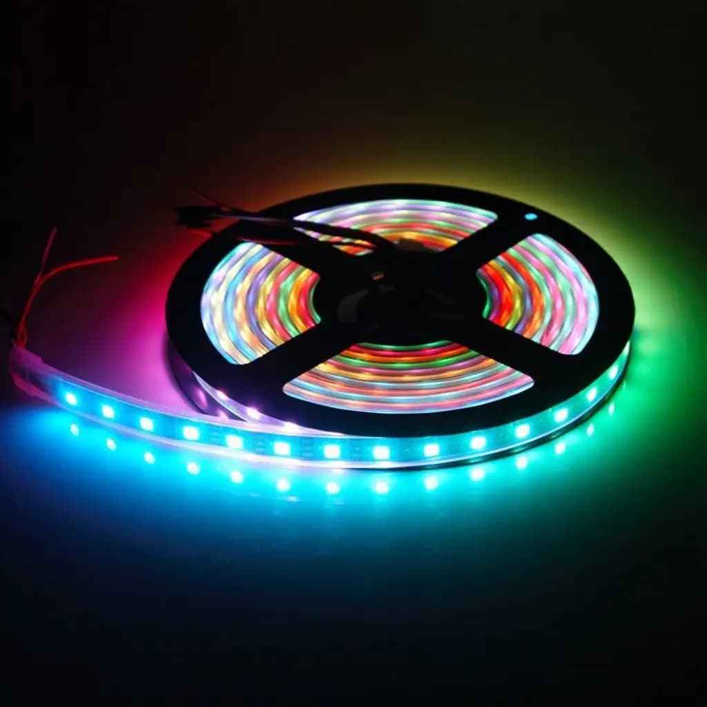 ریسه ال ای دی دریم لایت مدل RGB 5050 طول 5 متر