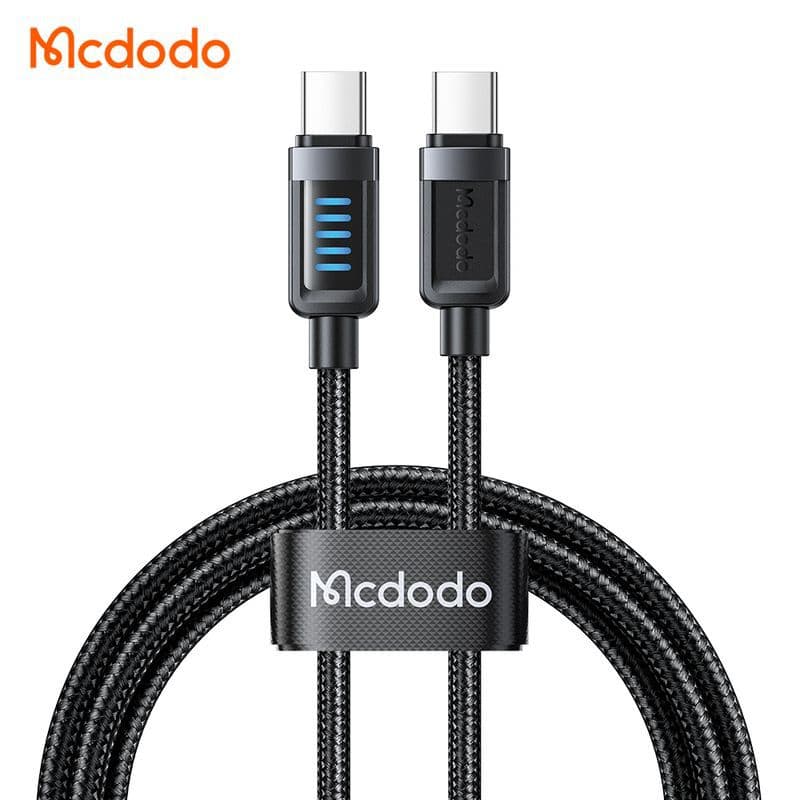 کابل شارژ سریع تایپ سی به تایپ سی 240 وات مک دودو مدل MCDODO CA-0350 طول 1.2متر