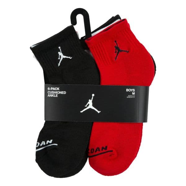 JORDAN KIDS 6 PACK ANKLE SOCKS — تصویر ۱۱