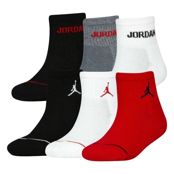 JORDAN KIDS 6 PACK ANKLE SOCKS — تصویر ۳