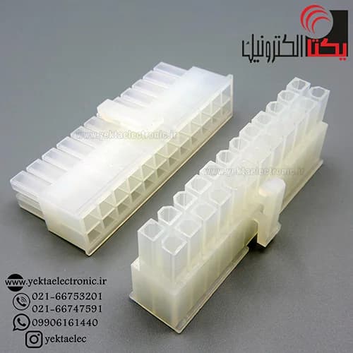 کانکتور 24 پین ATX مادگی (12*2 پین )مولکسی