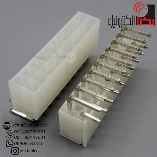 کانکتور 20 پین ATX نری رایت (10*2 پین ) مولکسی