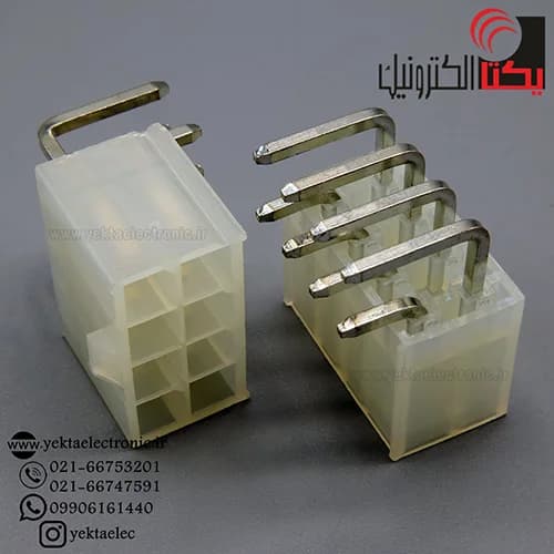کانکتور 8 پین ATX نری رایت (4*2 پین ) مولکسی