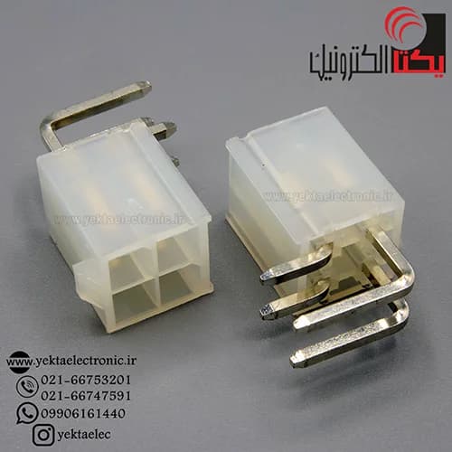 کانکتور 4 پین ATX نری رایت (2*2 پین )مولکسی — تصویر ۲