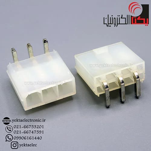 کانکتور 3 پین ATX نری رایت (3*1پین ) مولکسی — تصویر ۲