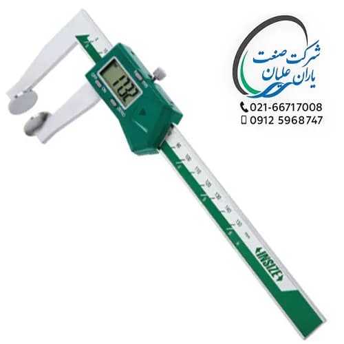 کولیس دیجیتال با سطوح دیسکی مدل ۱۵۳۳-۵۰۰ اینسایز (INSIZE) — تصویر ۲