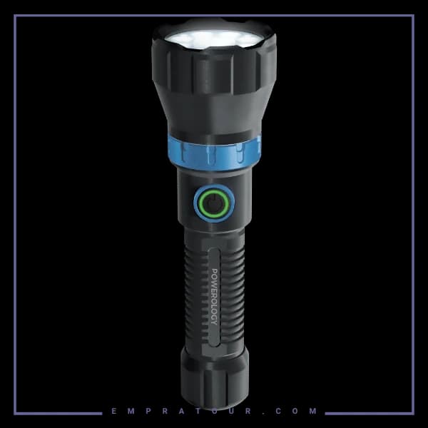 چراغ قوه 4500 لومن پاورولوژی Powerology PWZF7905GY