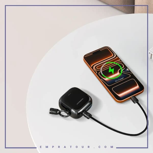 پاوربانک 10000 پاورولوژی Powerology PPBCHA103BK — تصویر ۲