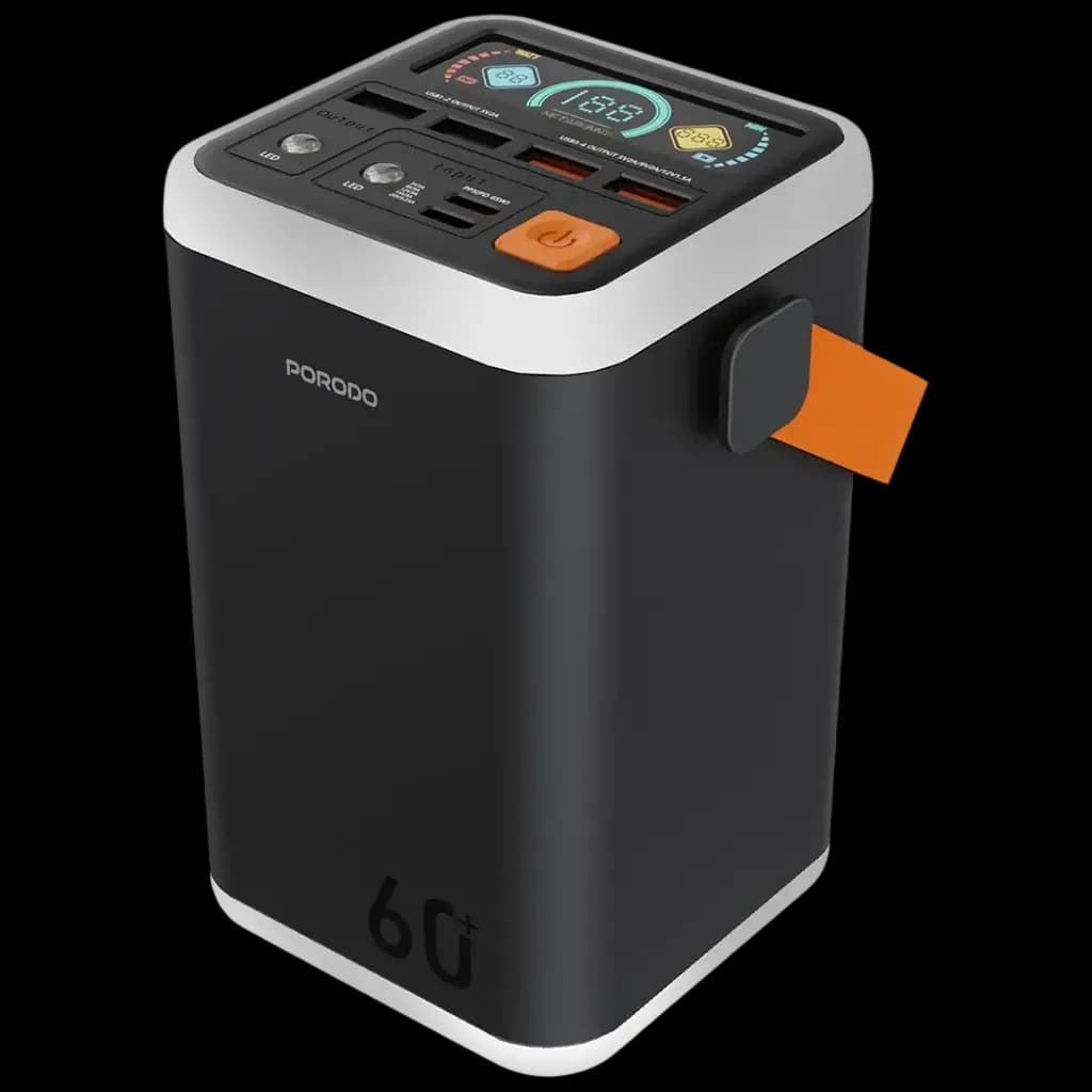 پاوربانک 60000 پرودو Porodo PDPBFCH4560BK — تصویر ۱۰