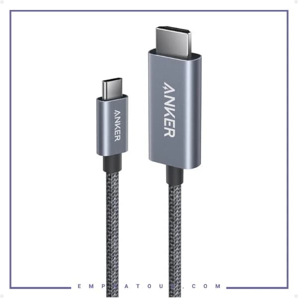 کابل تصویر Type-C به HDMI انکر A87E0H12 — تصویر ۱۲