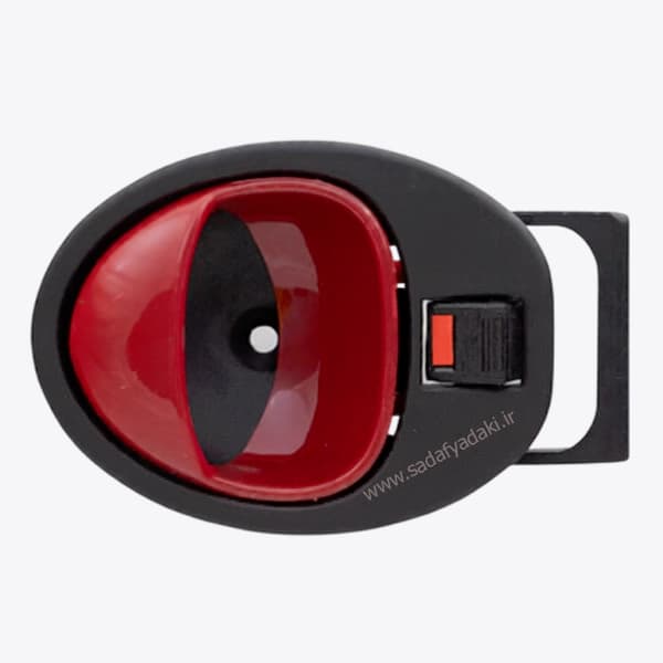دستگیره داخلی درب باز کن راست قرمز مات (تقویت شده) (107057-2) تیبا X200 کوئیک 212 سایپا یدک