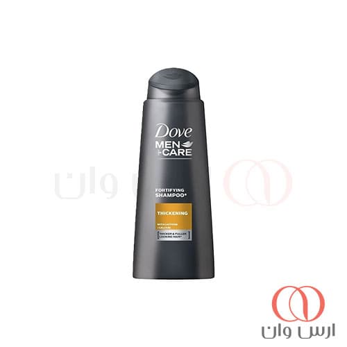 شامپو سر مردانه داو Dove مدل Thickening حاوی کافئین و کلسیوم حجم 400 میل — تصویر ۸