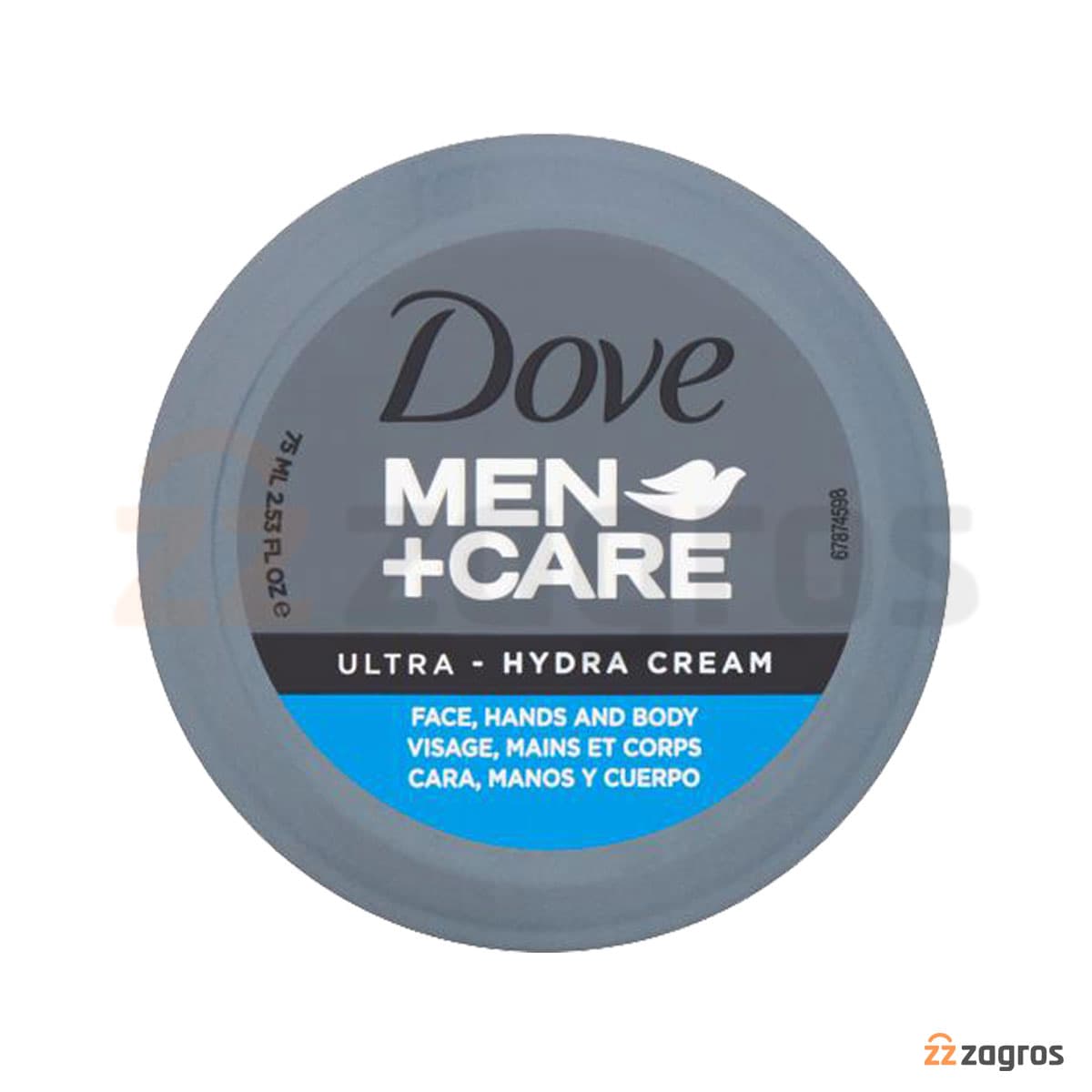 کرم مرطوب کننده پوست داو Dove مدل Men Care مخصوص آقایان — تصویر ۸