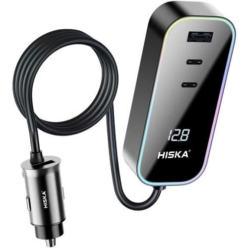شارژر فندکی هیسکا HISKA HCC328 — تصویر ۳