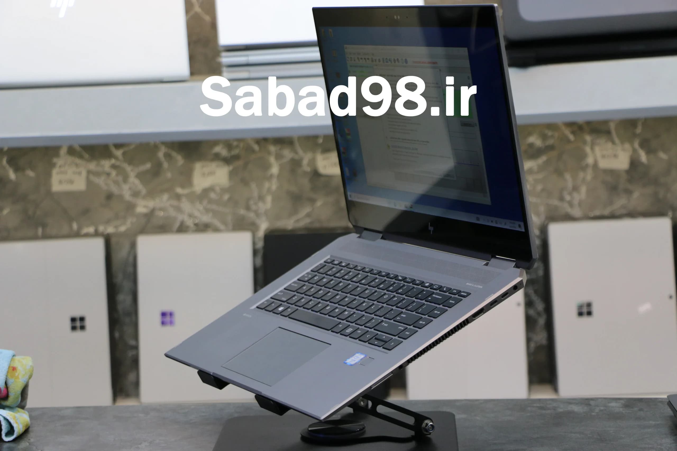 لپ تاپ HP Zbook Studio 15 G5 Xeon E2186M | 16GB | 512GB SSD | Nvidia P1000 4GB | 15.6 inch FHD X360 Touch — تصویر ۷