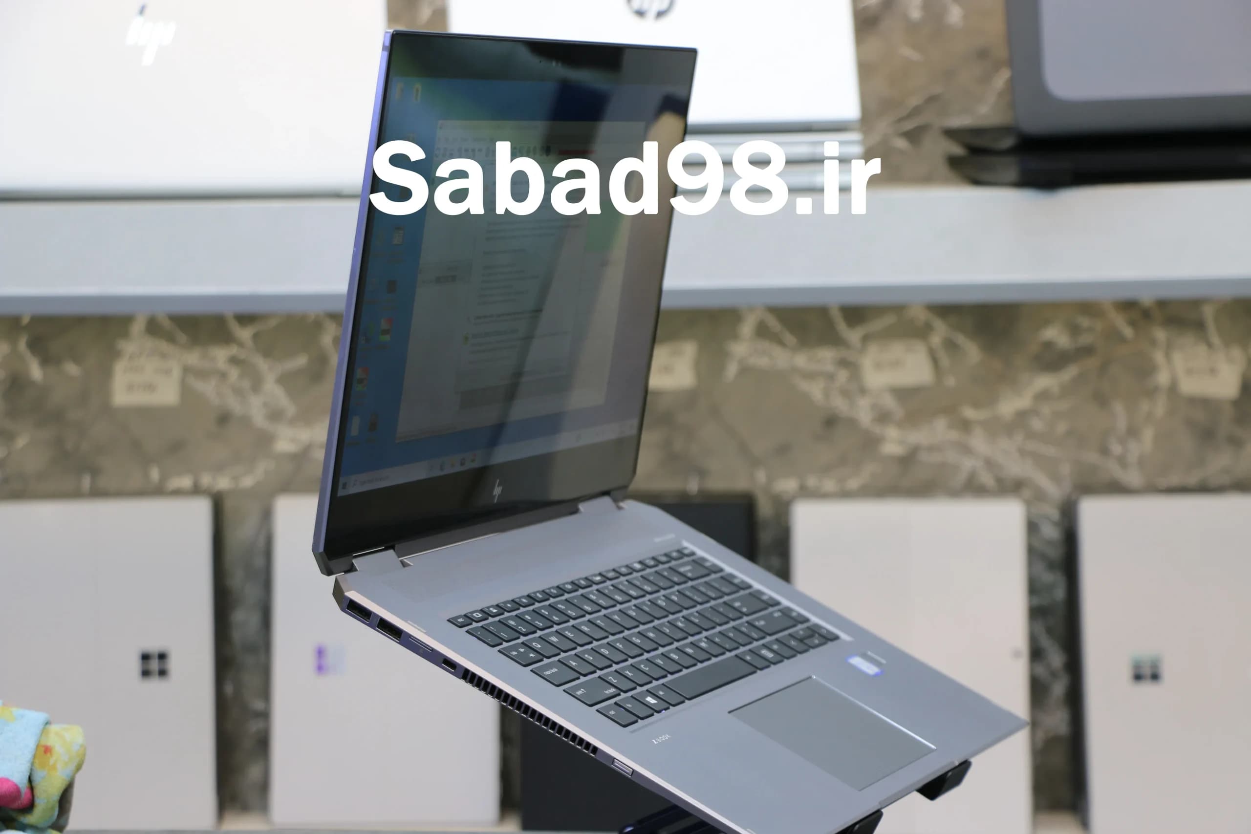 لپ تاپ HP Zbook Studio 15 G5 Xeon E2186M | 16GB | 512GB SSD | Nvidia P1000 4GB | 15.6 inch FHD X360 Touch — تصویر ۵