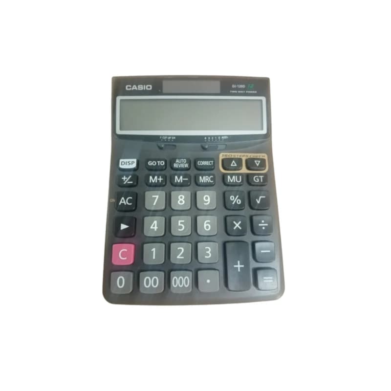 ماشین حساب کاسیو مدل DJ-120 کد PKHT-014-3 — تصویر ۳