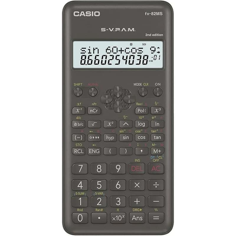 ماشین حساب کاسیو مدل fx-82MS — تصویر ۳