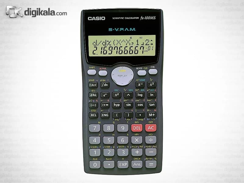 ماشین حساب کاسیو FX-100-MS — تصویر ۴