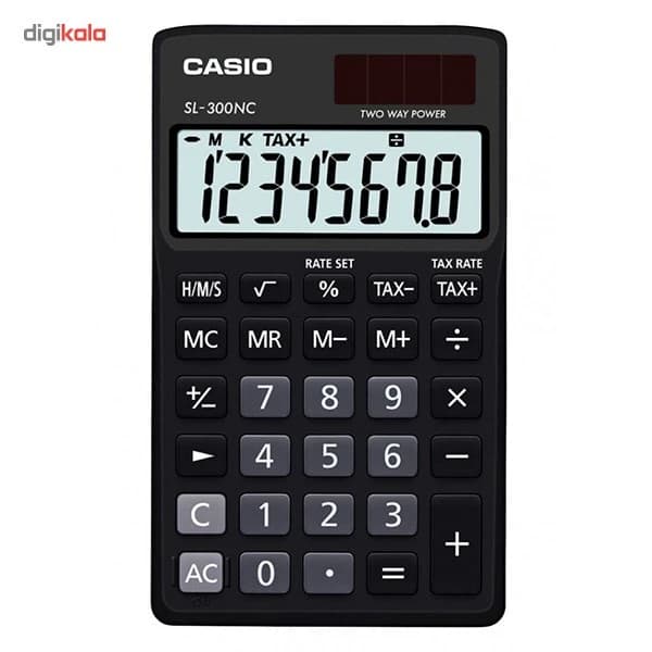 ماشین حساب کاسیو مدل SL-300NC — تصویر ۹