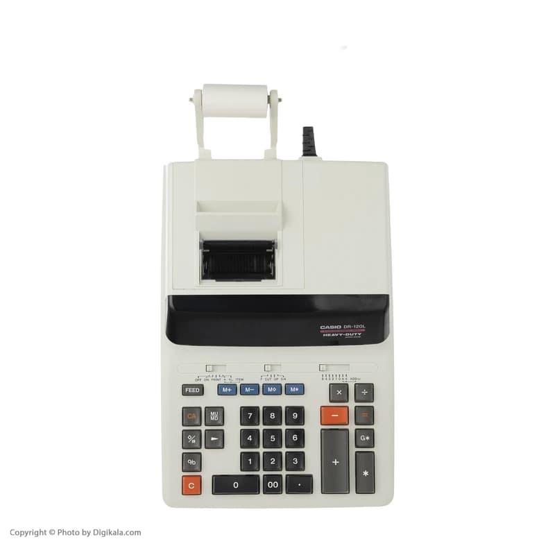 ماشین حساب کاسیو مدل DR-120L — تصویر ۸