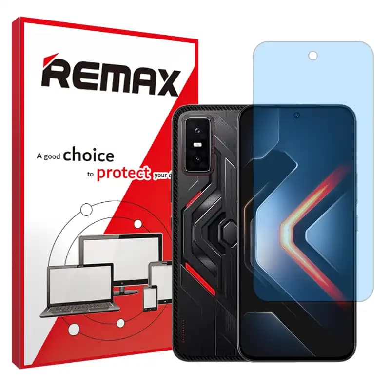 گلس مات محافظ چشم اینفینیکس GT 30 Pro مدل هیدروژلی مات آنتی بلو برند ریمکس