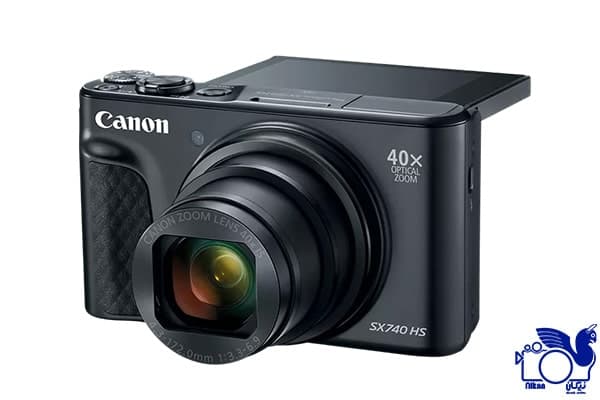 Canon PowerShot SX740 HS Black دوربین کامپکت 40x زوم — تصویر ۳