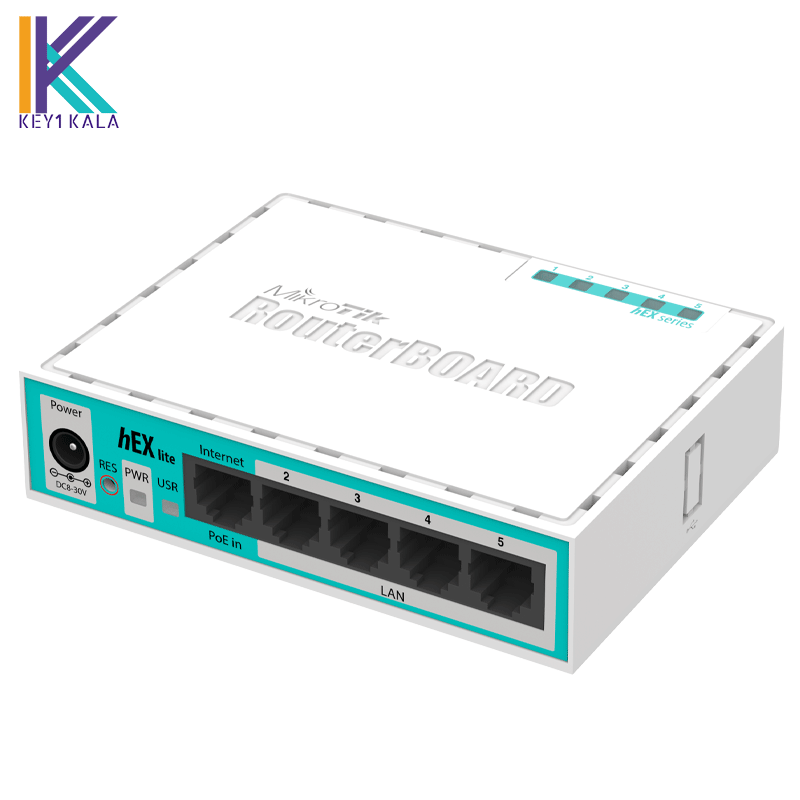 روتر میکروتیک MikroTik RB750r2 hEX Lite Router — تصویر ۹