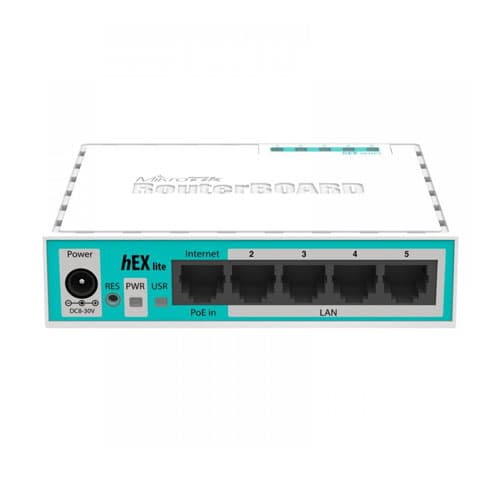 روتر میکروتیک MikroTik RB750r2 hEX Lite Router — تصویر ۴