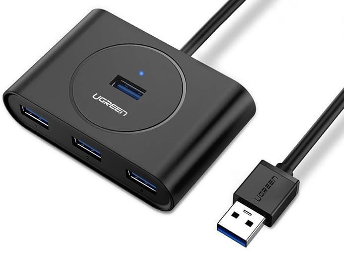 هاب 4 پورت USB 3.0 یوگرین 1 متری Ugreen CR113 20283 — تصویر ۱۲