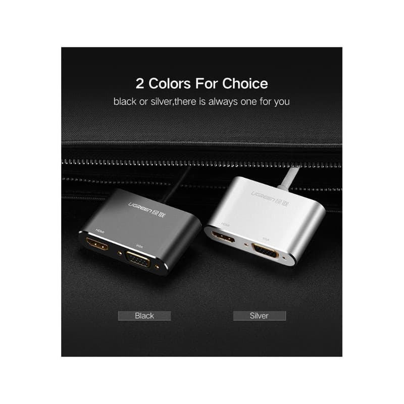 تبدیل USB-C به HDMI + VGA یوگرین Ugreen CM162 50505 — تصویر ۱۰