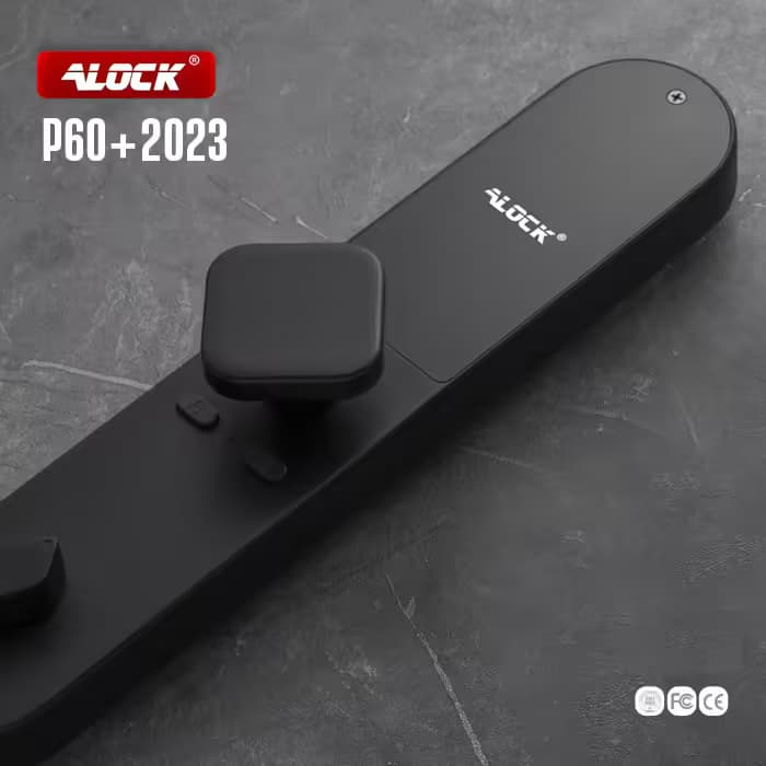 قفل اثر انگشتی دیجیتال ALOCK مدل 2023 P60+ Black — تصویر ۷