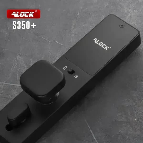 قفل اثر انگشتی دیجیتال آنلاین ALOCK مدل S350+ Black — تصویر ۷