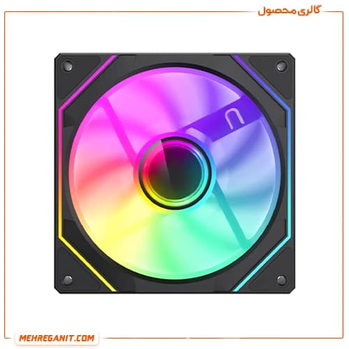 فن کیس گیم مکس مدل FN12A-S8I مشکی — تصویر ۸