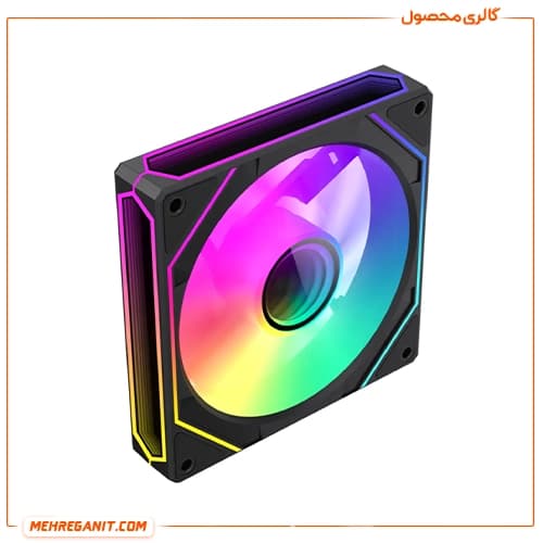 فن کیس گیم مکس مدل FN12A-S8I مشکی — تصویر ۱۲