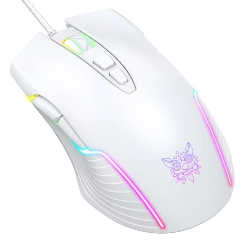 ماوس گیمینگ اونیکوما مدل CW905 سفید — تصویر ۵