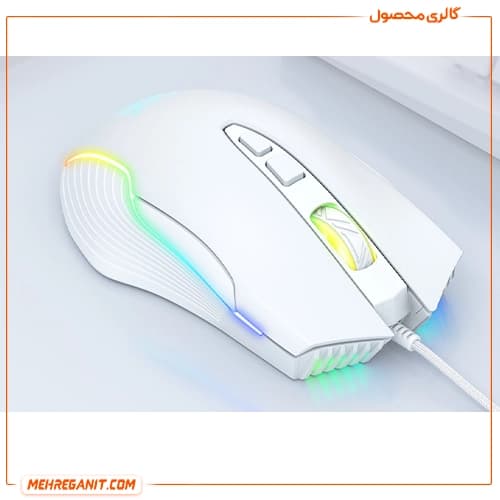 ماوس گیمینگ اونیکوما مدل CW905 سفید — تصویر ۲