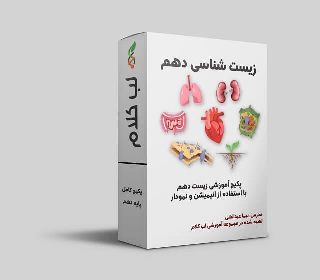 پکیج کامل فیلم آموزشی زیست دهم - پایه