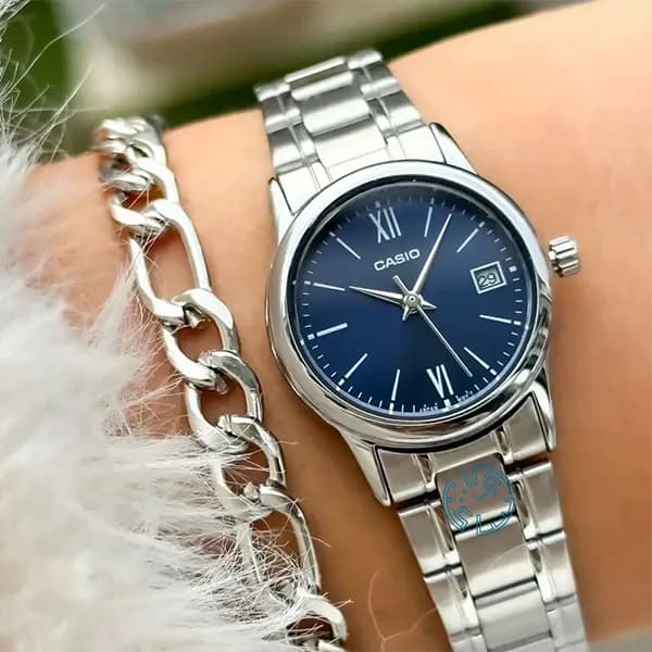 ساعت مچی زنانه کاسیو مدل CASIO LTP-V002D-2B3UD — تصویر ۳