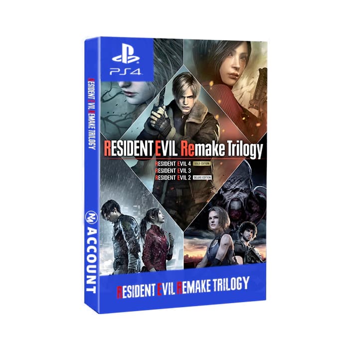 اکانت قانونی Resident Evil Remake Trilogy برای PS4