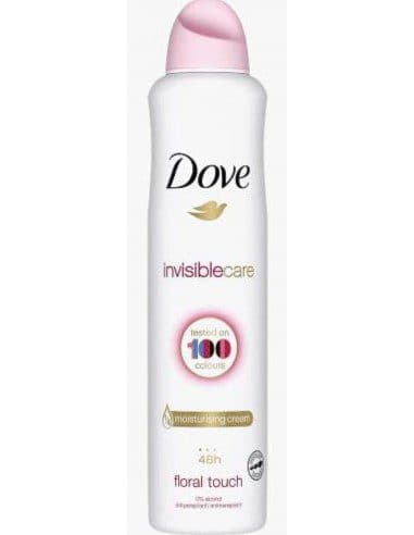 اسپری ضد تعریق داو اینویزیبل زنانه با رایحه گل 48 ساعنه- 250 میل Dove Antiperspirant Invisible Care Spray