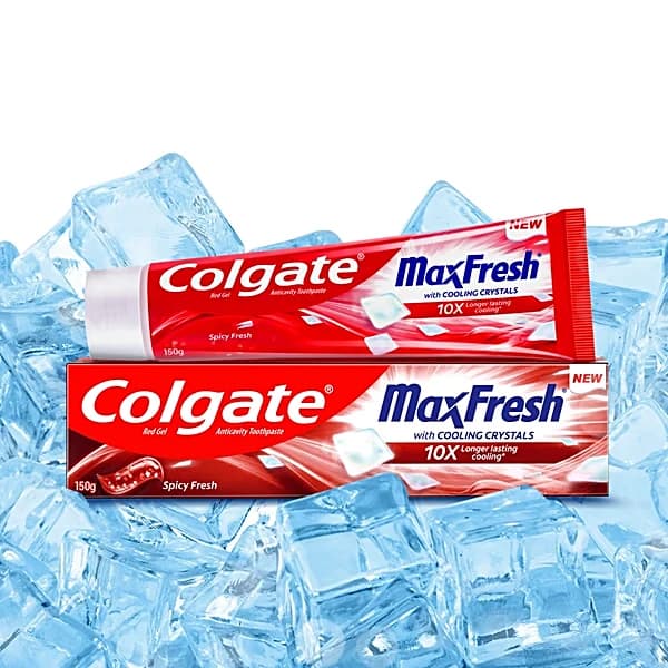 خمیردندان کلگیت مکس فرش آبی 100 میل Colgate MaxFresh Toothpaste — تصویر ۴