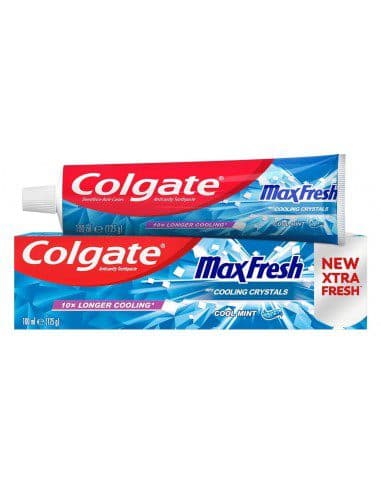 خمیردندان کلگیت مکس فرش آبی 100 میل Colgate MaxFresh Toothpaste
