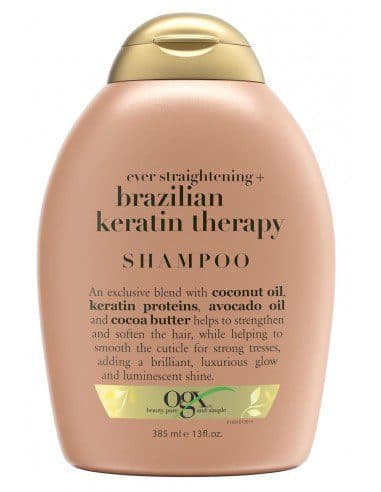 شامپو کراتین برزیلی او جی ایکس 385 میل OGX Brazilian Keratin Shampoo — تصویر ۳