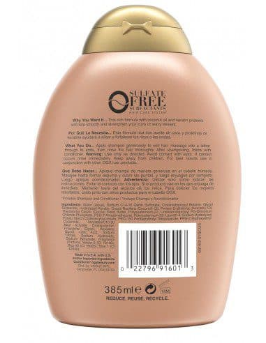 شامپو کراتین برزیلی او جی ایکس 385 میل OGX Brazilian Keratin Shampoo — تصویر ۴
