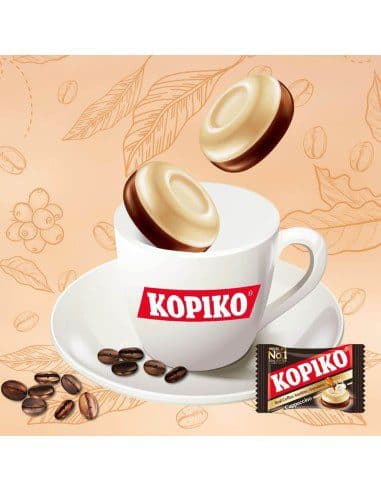 آبنبات قهوه کوپیکو کاپوچینو 800 گرمی Kopiko Cappuccino Candy — تصویر ۶