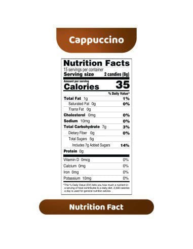 آبنبات قهوه کوپیکو کاپوچینو 800 گرمی Kopiko Cappuccino Candy — تصویر ۷