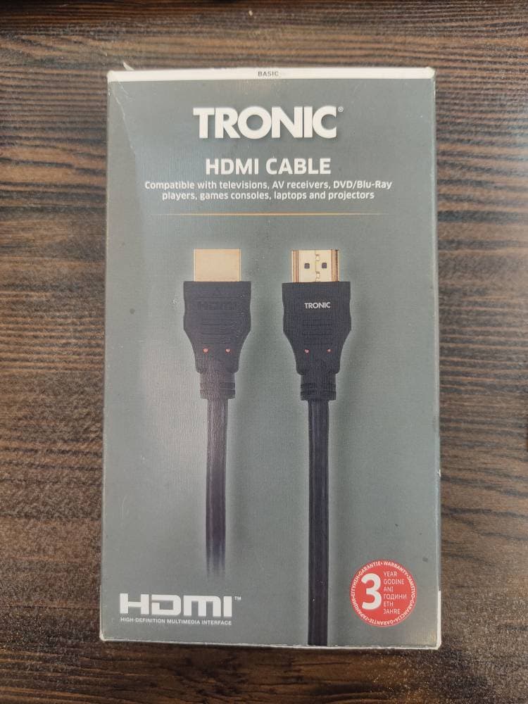 كابل HDMI طول 1.8متر برند TRONIC — تصویر ۷