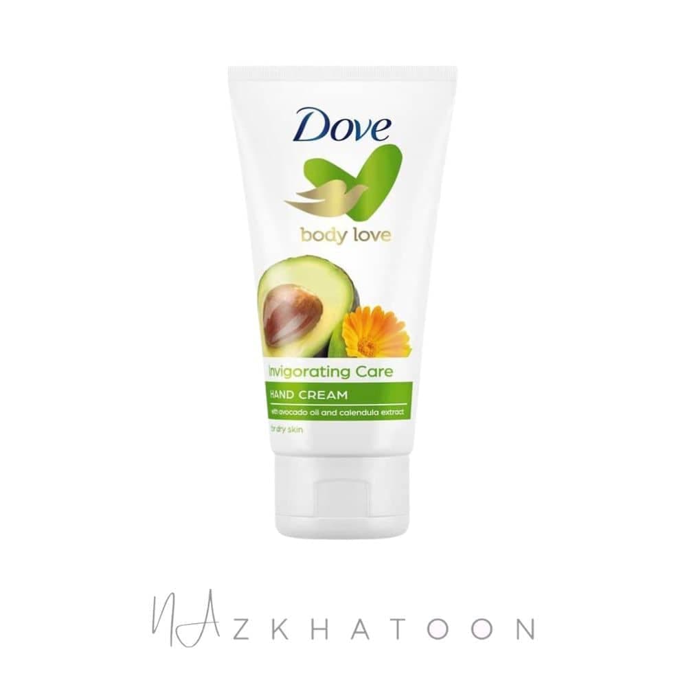 کرم مرطوب کننده دست داو حاوی روغن آواکادو مخصوص پوست های خشک 75 میل Dove Hand Cream Avocado — تصویر ۱۰