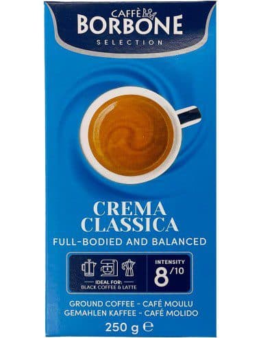 پودر قهوه بوربن کرما کلاسیکا 250 گرمی Borbone Crema Classica Ground Coffee — تصویر ۴